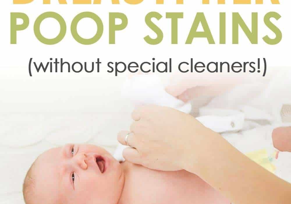 How to Get Baby Poop Out of Clothes