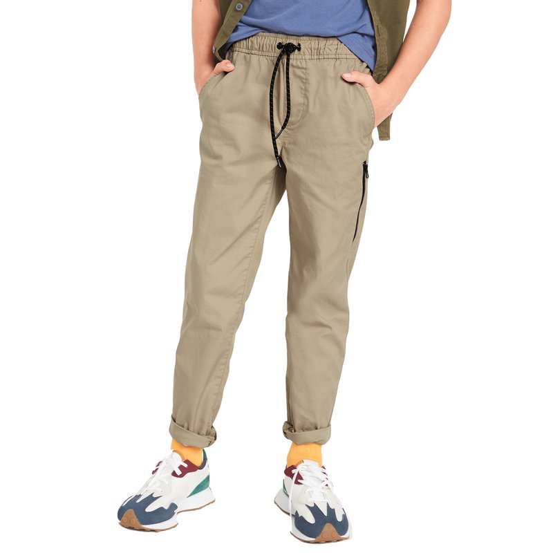 Cargo Stretch Joggers: Navy And Mustard Picks for Boys Active Style