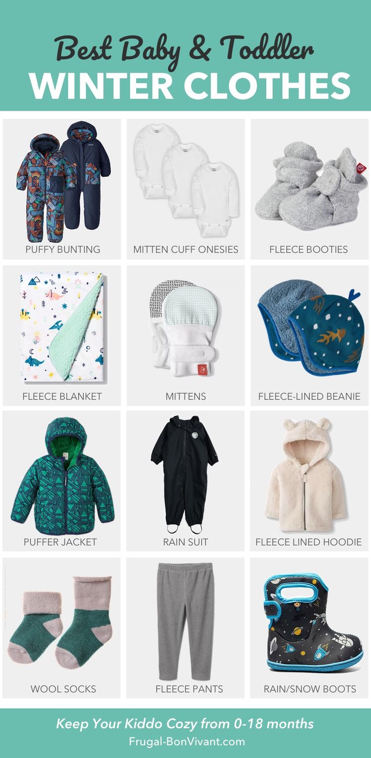 Essential Winter Clothes to Keep Your Little Baby Warm