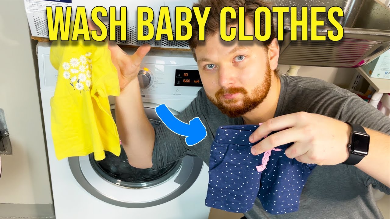 How to Wash Newborn Clothes in Washing Machine