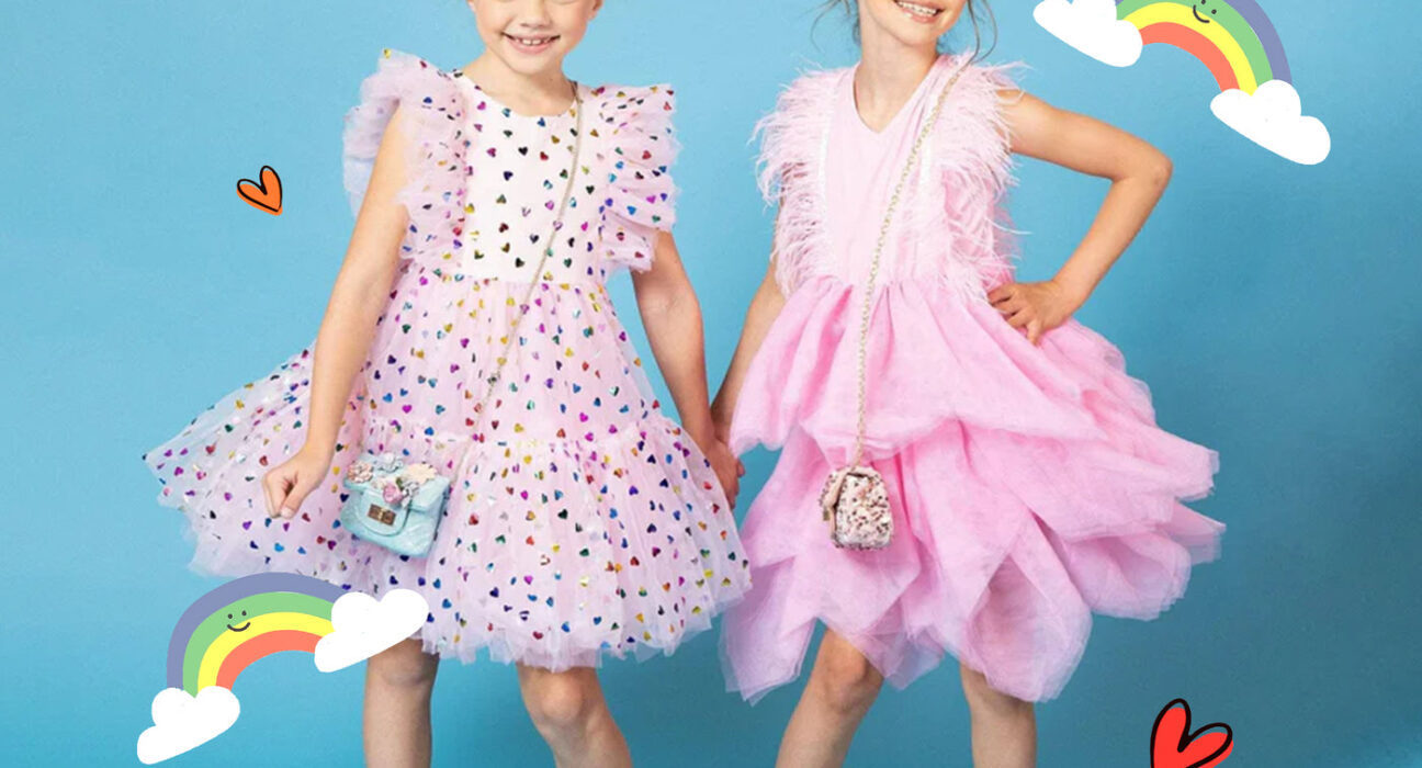 15 Kids Dresses With Rainbows To Adore This Season