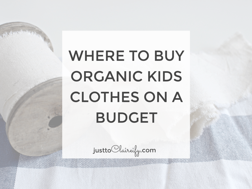 How to Shop for Organic Kids Clothing